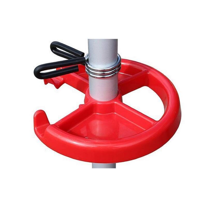 RANGER RD-9G Upright Portable Oil and Waste Fluid Lift Drain, 9 Gal. Capacity, Adjustable Height - 5150997