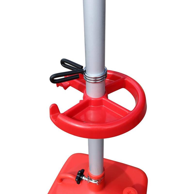 RANGER RD-9G Upright Portable Oil and Waste Fluid Lift Drain, 9 Gal. Capacity, Adjustable Height - 5150997