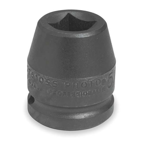 Proto 3/4 in Drive Impact Socket 13/16 in Size 4 pt Standard Depth, Black Oxide - J07513SS