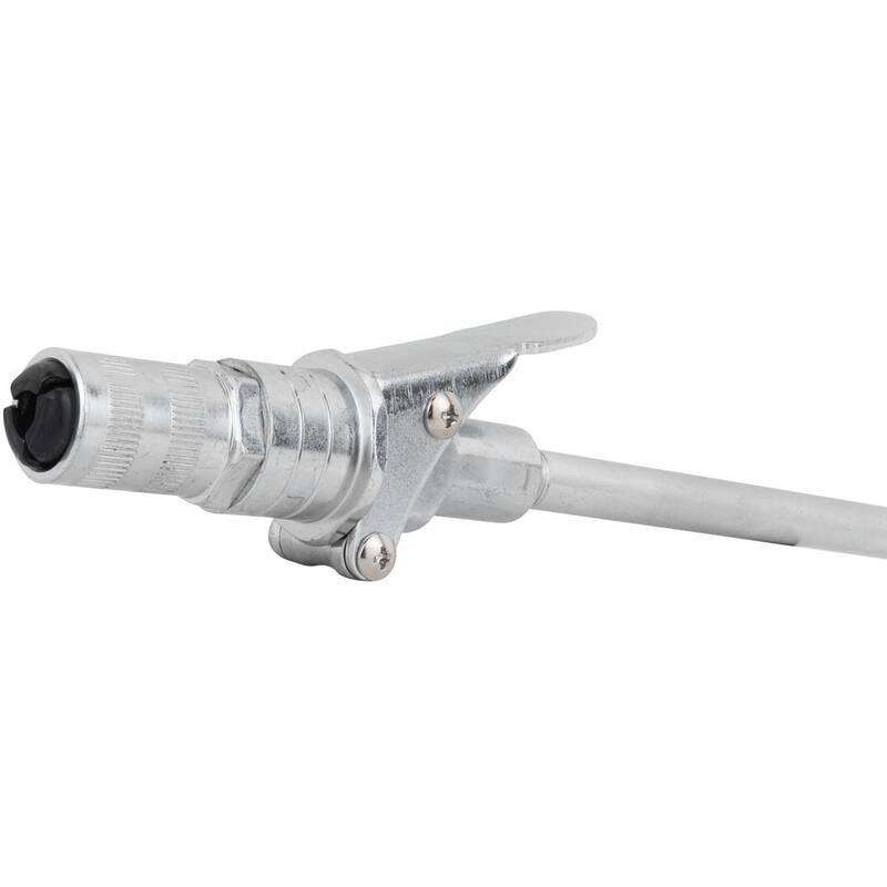 ZEELINE BY MILTON 10,000 PSI Heavy-Duty Lever Action Grease Gun W/Locking Grease Coupler - ZEHD4-LC