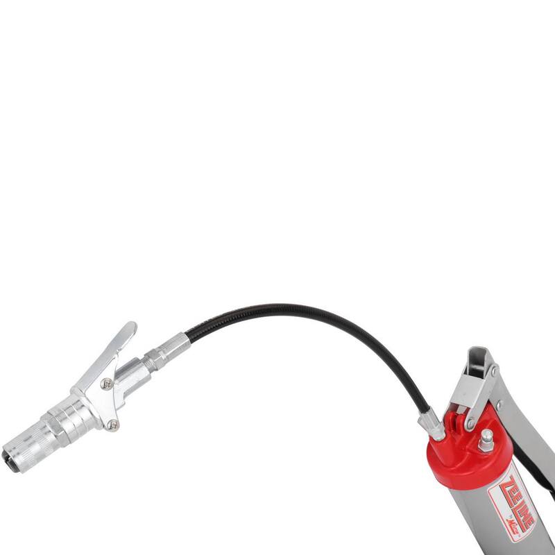 ZEELINE BY MILTON 10,000 PSI Heavy-Duty Lever Action Grease Gun W/Locking Grease Coupler - ZEHD4-LC
