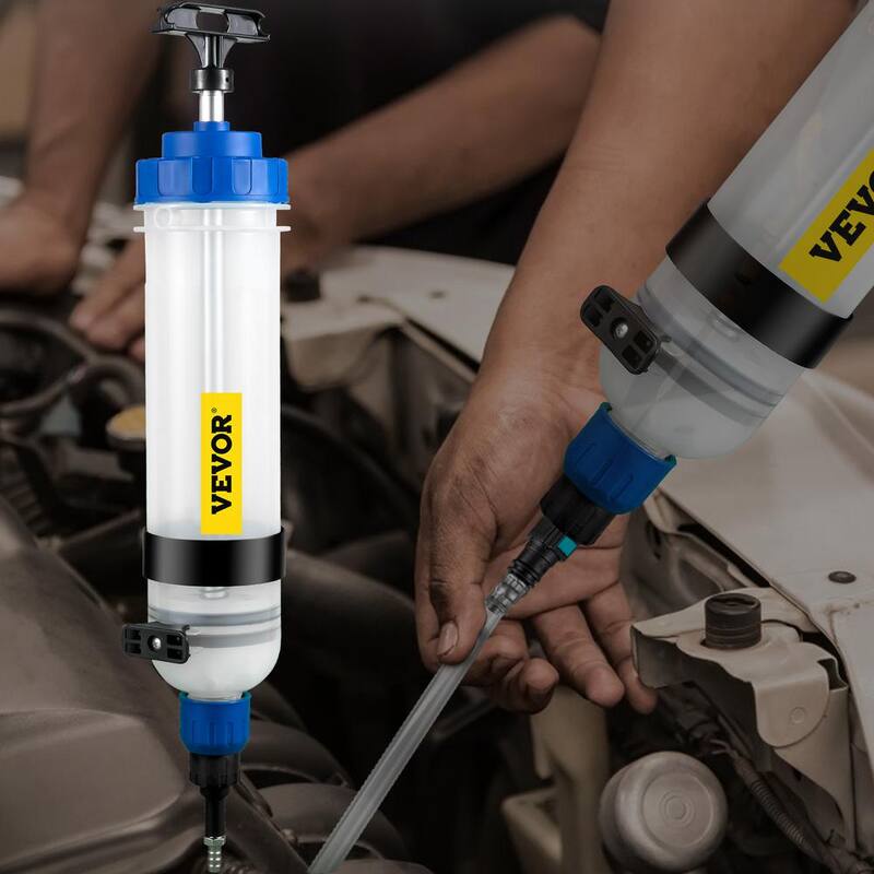 VEVOR Transmission Fluid Pump 0.3 Gal. ABS Automatic Transmission Fluid Pump Tool Set with ATF Filler Adapters - QCBSXCYQP1.5LOMOPV0