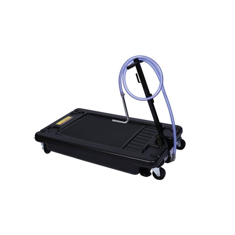 Damodpoy 17 Gal. Low-Profile Oil Drain with Electric Pump - GH-026