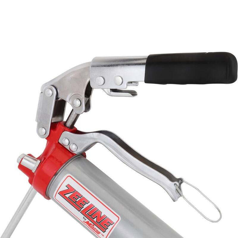 ZEELINE BY MILTON 7,000 PSI Dual Action Grease Gun - Heavy Duty - ZEHD6