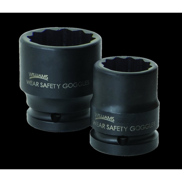 Williams 3/4" Drive Impact Socket Black Industrial - 38458
