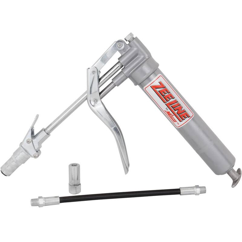 ZEELINE BY MILTON 3,000 PSI Light-Duty Mini Pistol Action Grease Gun W/Locking Grease Coupler - ZELD5-LC