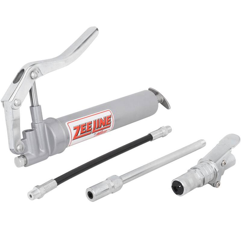 ZEELINE BY MILTON 3,000 PSI Light-Duty Mini Pistol Action Grease Gun W/Locking Grease Coupler - ZELD5-LC