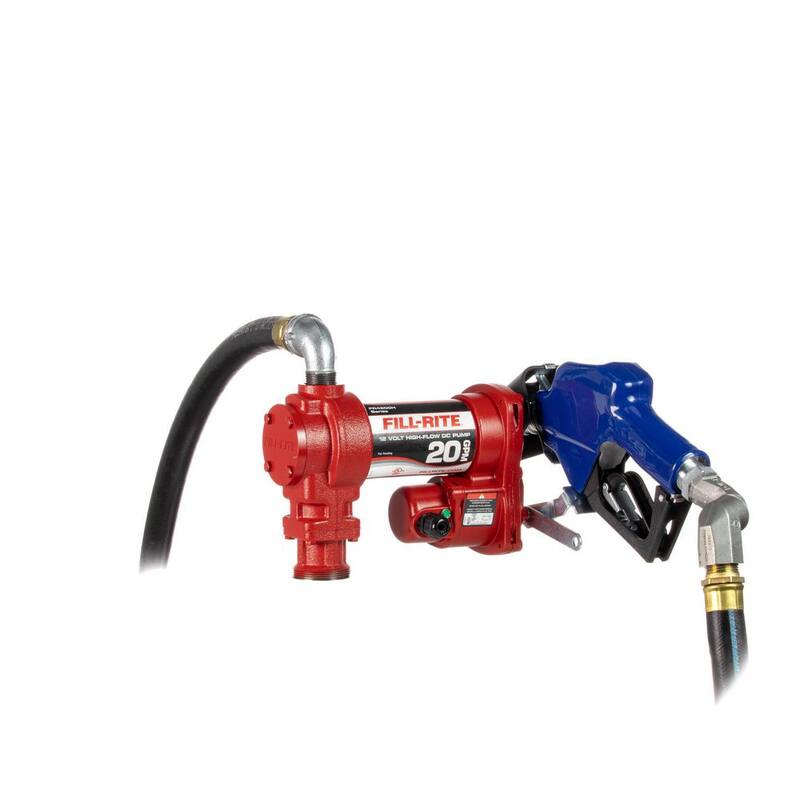 FILL-RITE 12-Volt 20 GPM 1/4 HP Fuel Transfer Pump (Arctic Package) - FR4210HARC