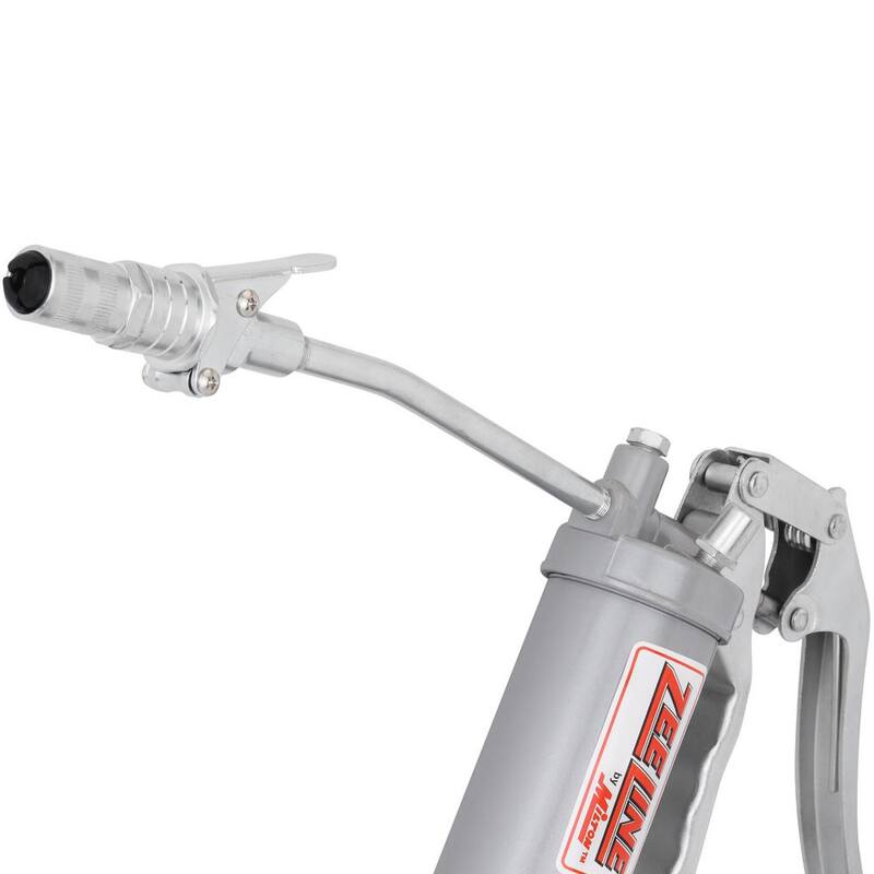 ZEELINE BY MILTON 4,000 PSI Medium-Duty Pistol Action Grease Gun W/Locking Grease Coupler - ZEMD5-LC