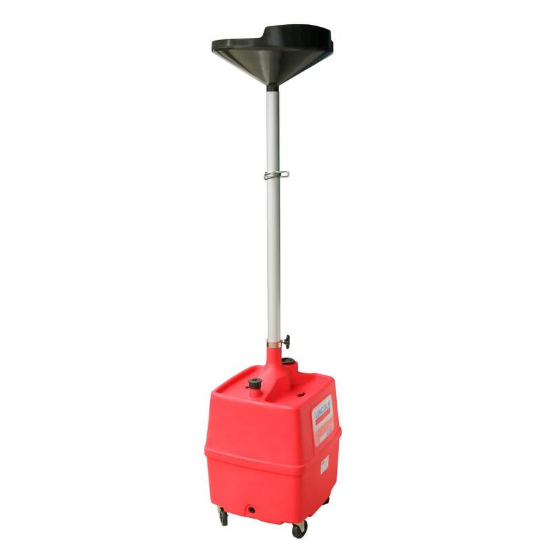 Lincoln Industrial 18 Gal. Portable Plastic Oil Drain - LIN3518