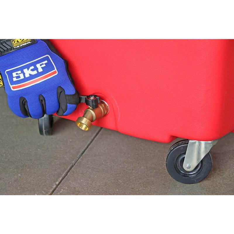 Lincoln Industrial 18 Gal. Portable Plastic Oil Drain - LIN3518