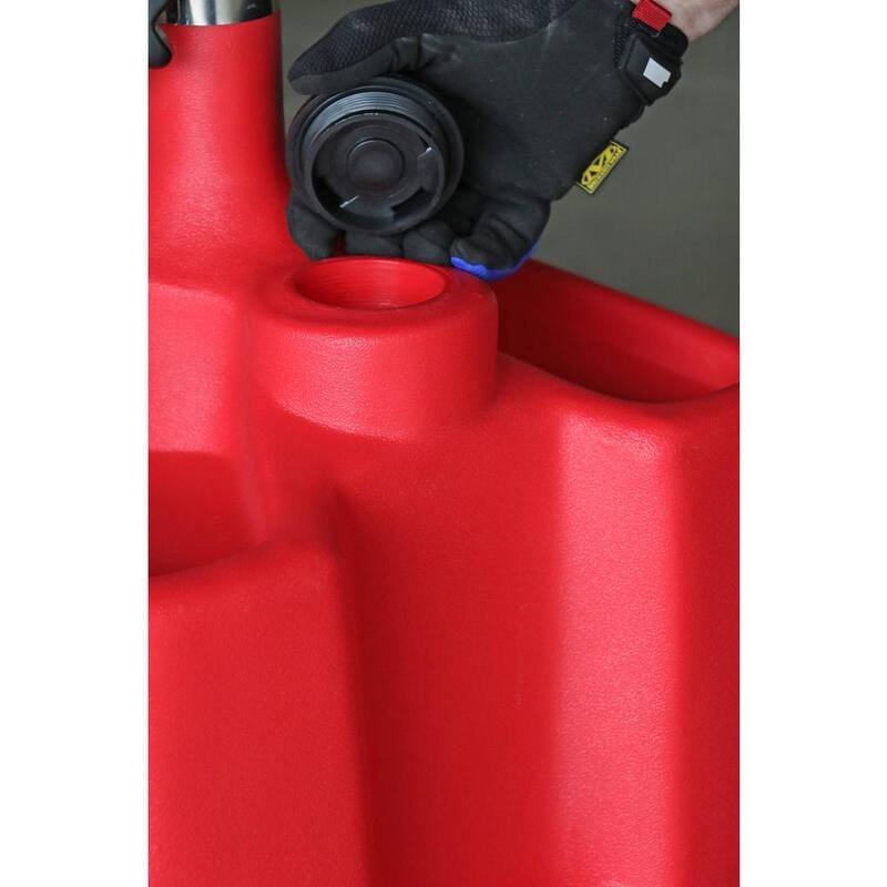 Lincoln Industrial 18 Gal. Portable Plastic Oil Drain - LIN3518