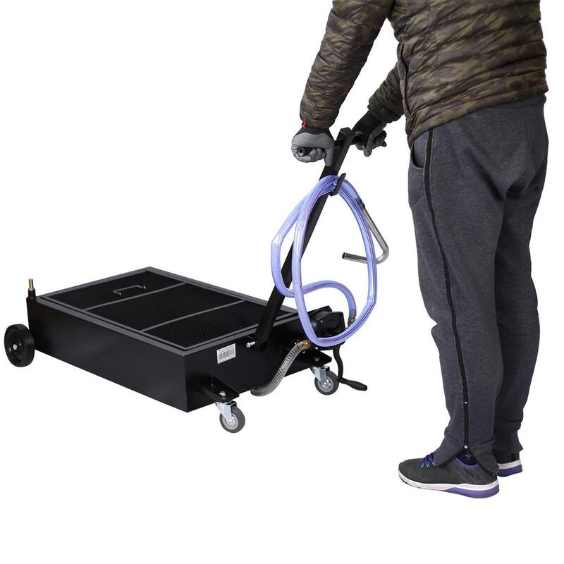 Damodpoy 20 Gal. Low-Profile Oil Drain with Pump - GH-070