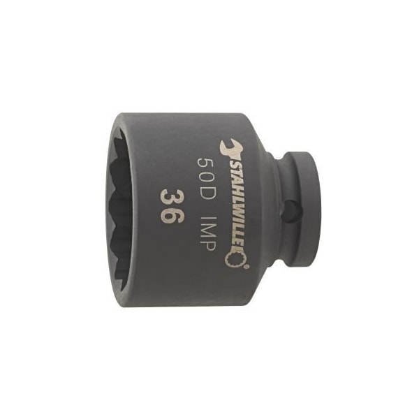 Stahlwille Tools 12, 5 mm (1/2") IMPACT socket Size 32 mm L.50 mm - 23011032