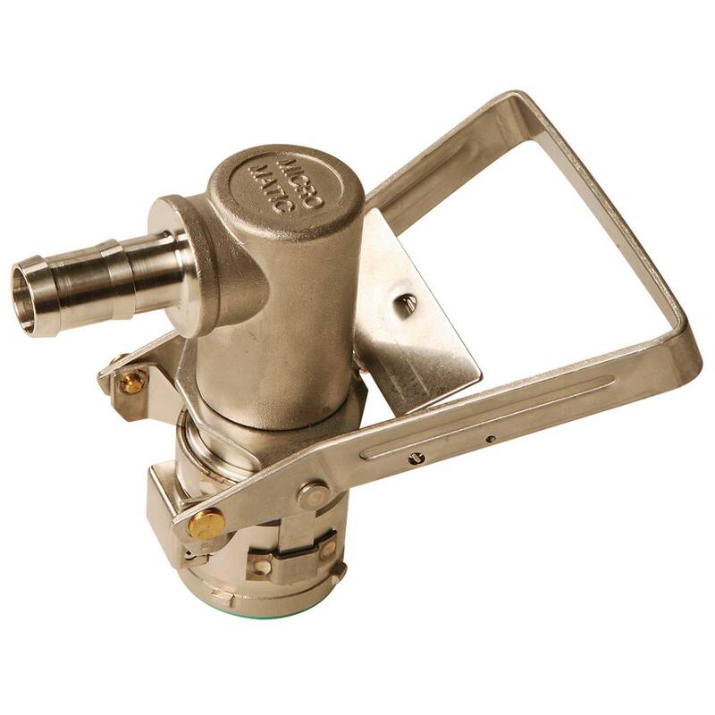 Liquidynamics Self-Venting RSV Coupler with 3/4 in. Hose Barb Connection for DEF - 195205D