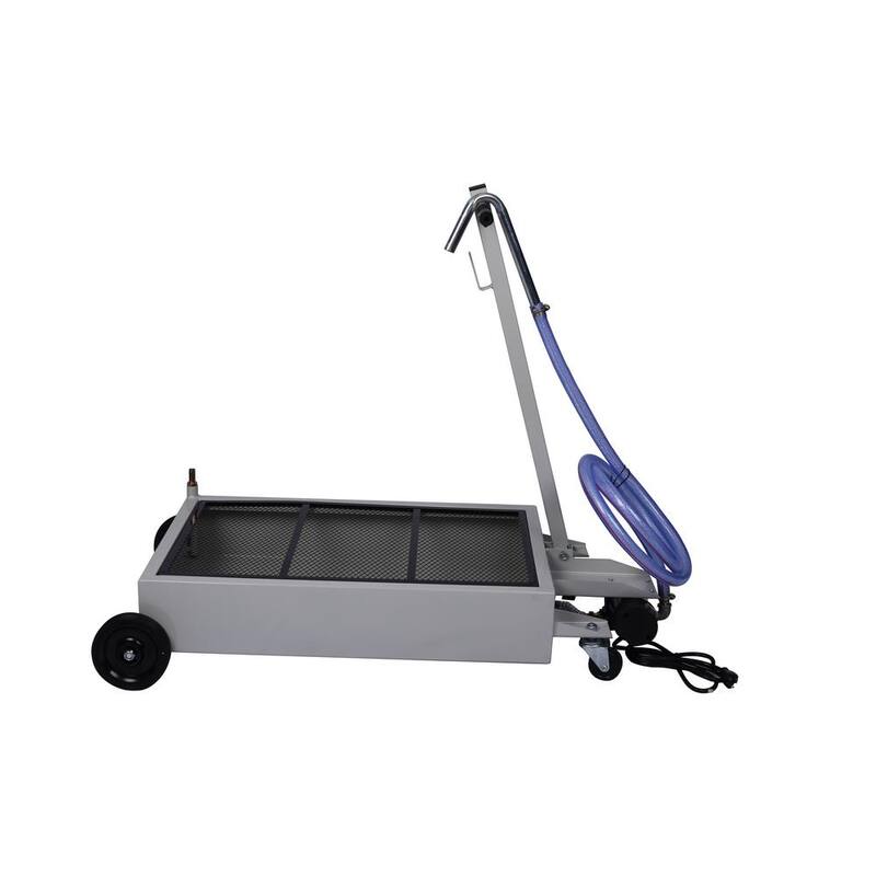 Damodpoy 15 Gal. Low-Profile Oil Drain with Electric Pump - GH-021