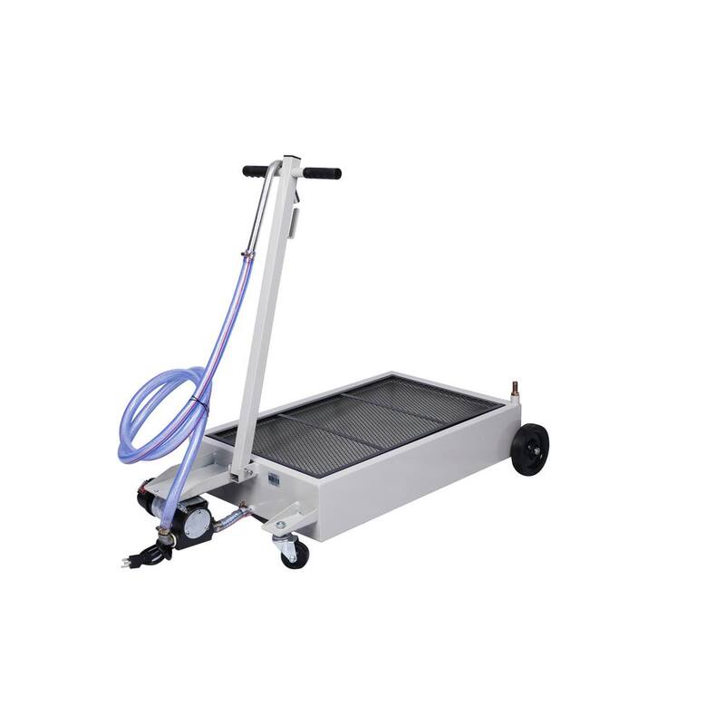 Damodpoy 15 Gal. Low-Profile Oil Drain with Electric Pump - GH-021