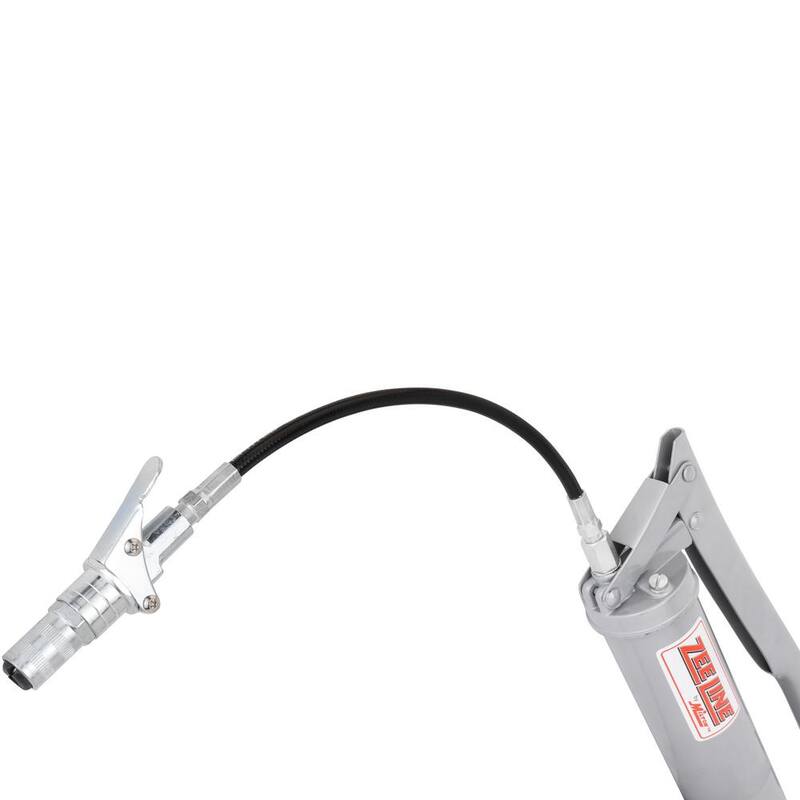 ZEELINE BY MILTON 6,000 PSI Medium-Duty Lever Action Grease Gun W/Locking Coupler - ZEMD4-LC