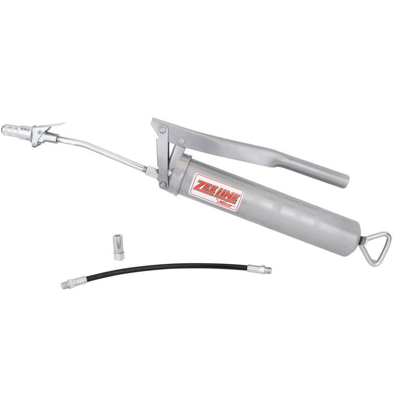 ZEELINE BY MILTON 6,000 PSI Medium-Duty Lever Action Grease Gun W/Locking Coupler - ZEMD4-LC