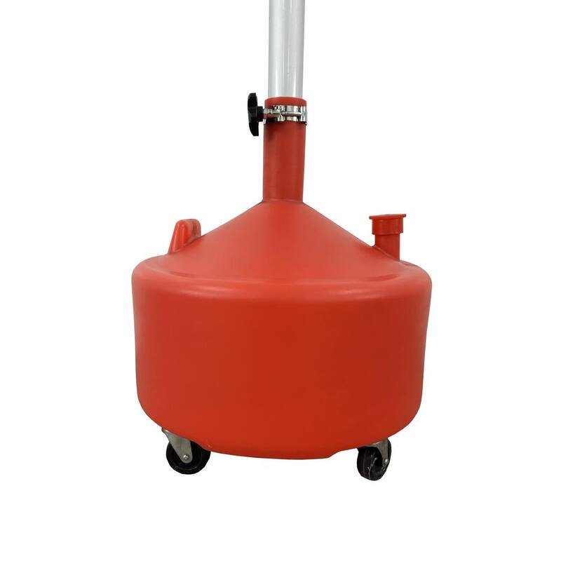 TUXEDO 8 Gal. Oil Drain in Red - 8G-Drain