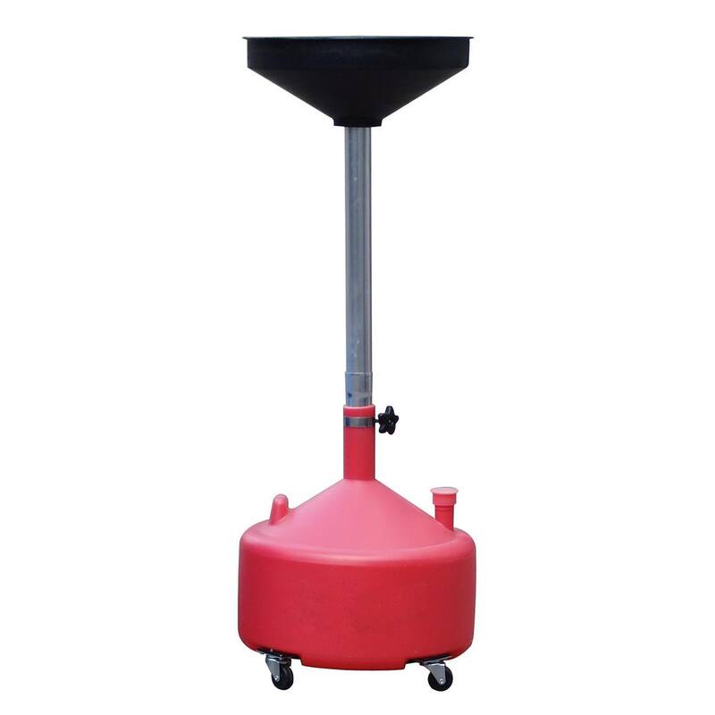 TUXEDO 8 Gal. Oil Drain in Red - 8G-Drain