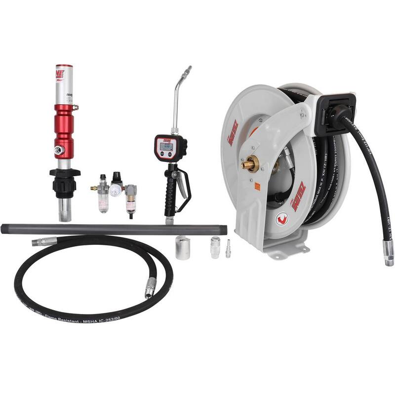 ZEELINE BY MILTON 3:1 Premium Series Pump Kit 55-Gal with Reel and Meter - ZE1700PK-55-600