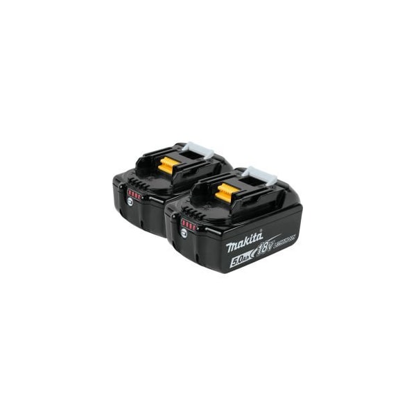 Makita Makita® BL1850B-2 18V Li-Ion LXT Battery 5Ah Extended Capacity 2Pk - BL1850B-2