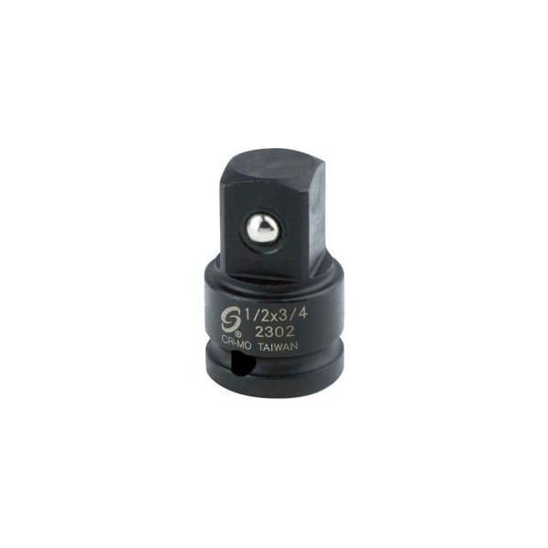 Sunex Sunex® Tools Male Impact Socket Adapter, 1/2" Drive 1/2", Female x 3/4" - 2302