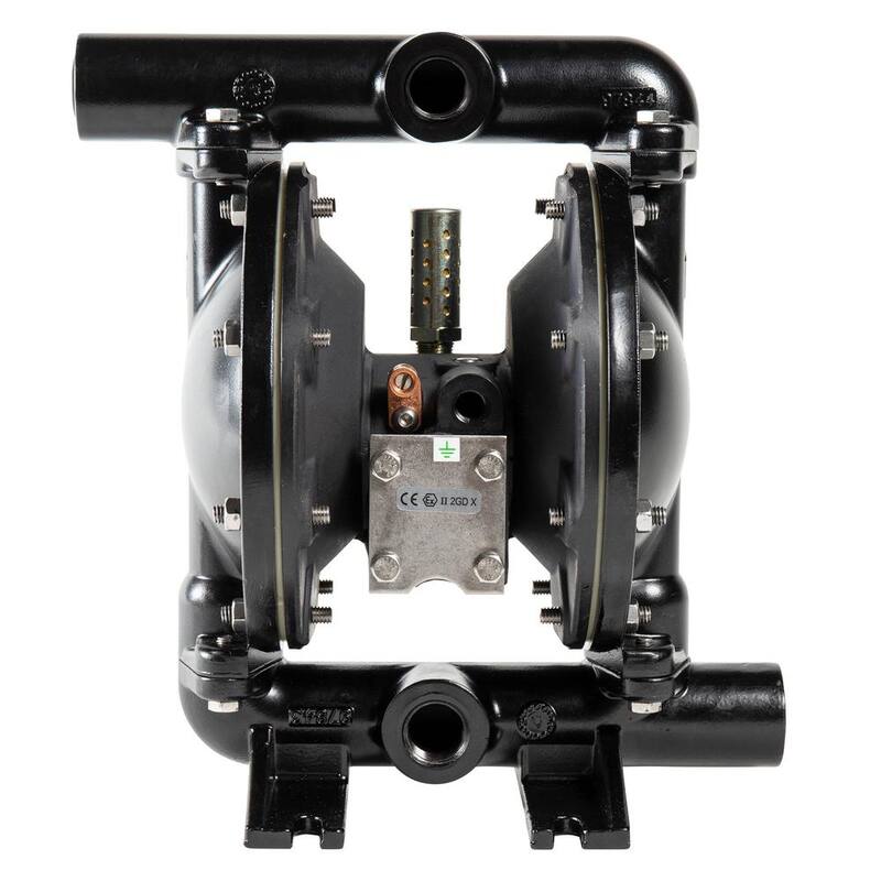 ARO Aluminum, 3/4 in. Air-Operated Diaphragm Pump, NPT - 666070-2A4-A