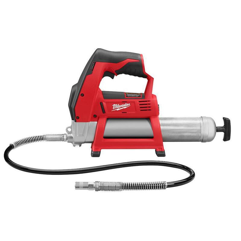 Milwaukee M12 12V Lithium-Ion Cordless Grease Gun (Tool-Only) - 2446-20