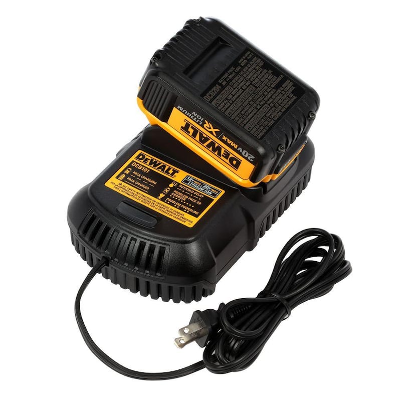 DEWALT 20V MAX Cordless 10,000 PSI Variable Speed Grease Gun, (1) 20V 4.0Ah Battery, and Charger - DCGG571M1