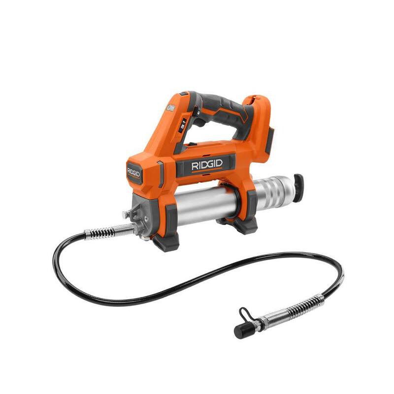 RIDGID 18V Cordless Grease Gun (Tool Only) - R860445B
