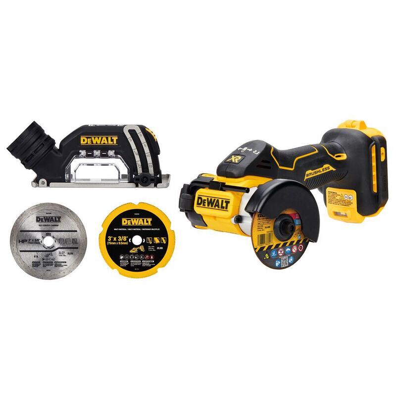 DEWALT 20V MAX Cordless 10,000 PSI Variable Speed Grease Gun and 3 in. Cut-Off Tool with (1) 20V 4.0Ah Battery, and Charger - DCGG571M1WS438B