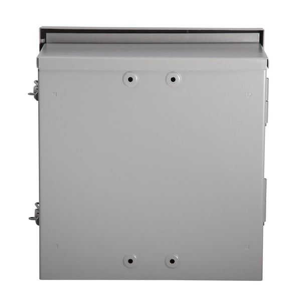 Wiegmann Carbon Steel Electrical Enclosures, 8 in H, 4 in D, 6 in W, NEMA 3R, Lift Off Hinged - LOH080604