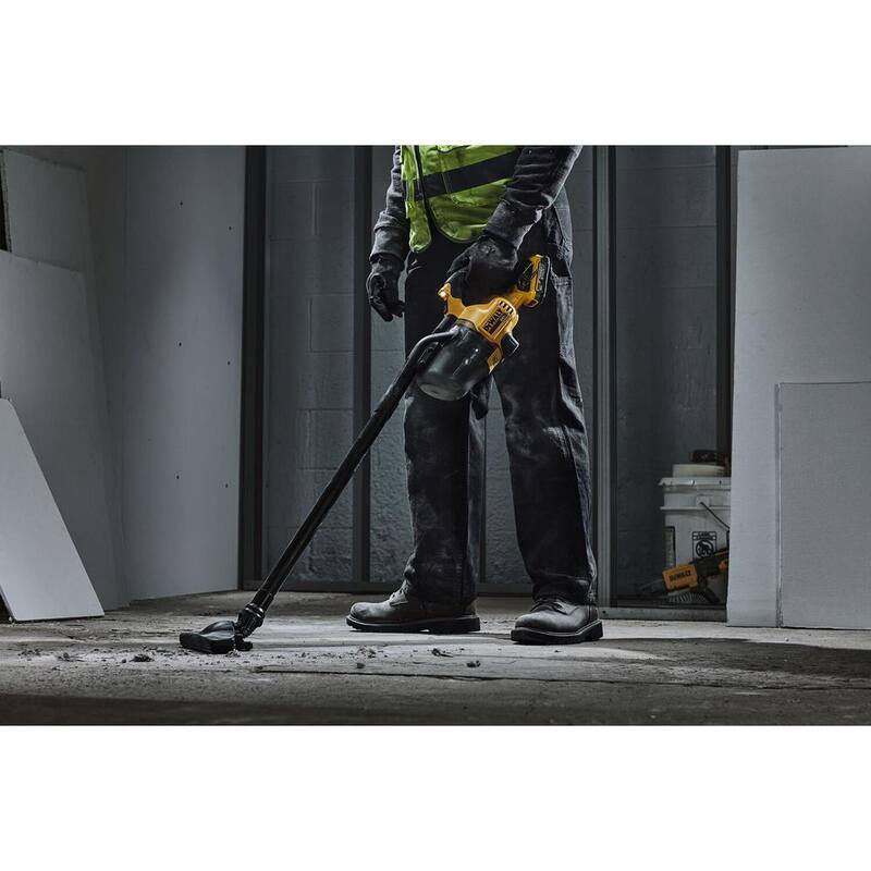DEWALT 20V MAX Cordless 10,000 PSI Variable Speed Grease Gun and 20V MAX Stick Vacuum with 4.0Ah Battery and Charger - DCGG571M1W501HB