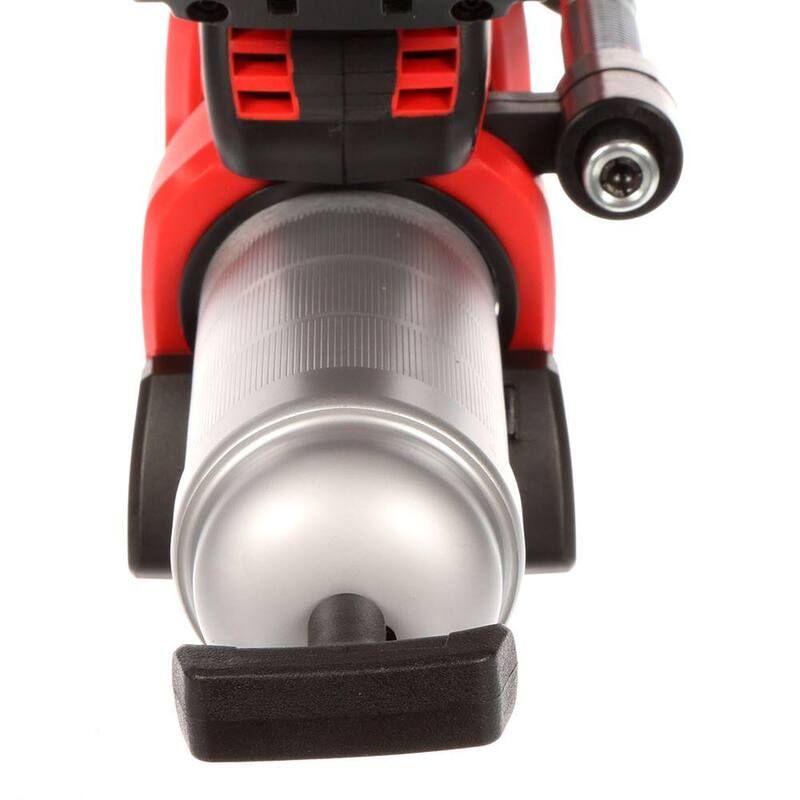 Milwaukee M18 18V Lithium-Ion Cordless Grease Gun 2-Speed with (2) 1.5Ah Batteries, Charger, Tool Bag - 2646-22CT