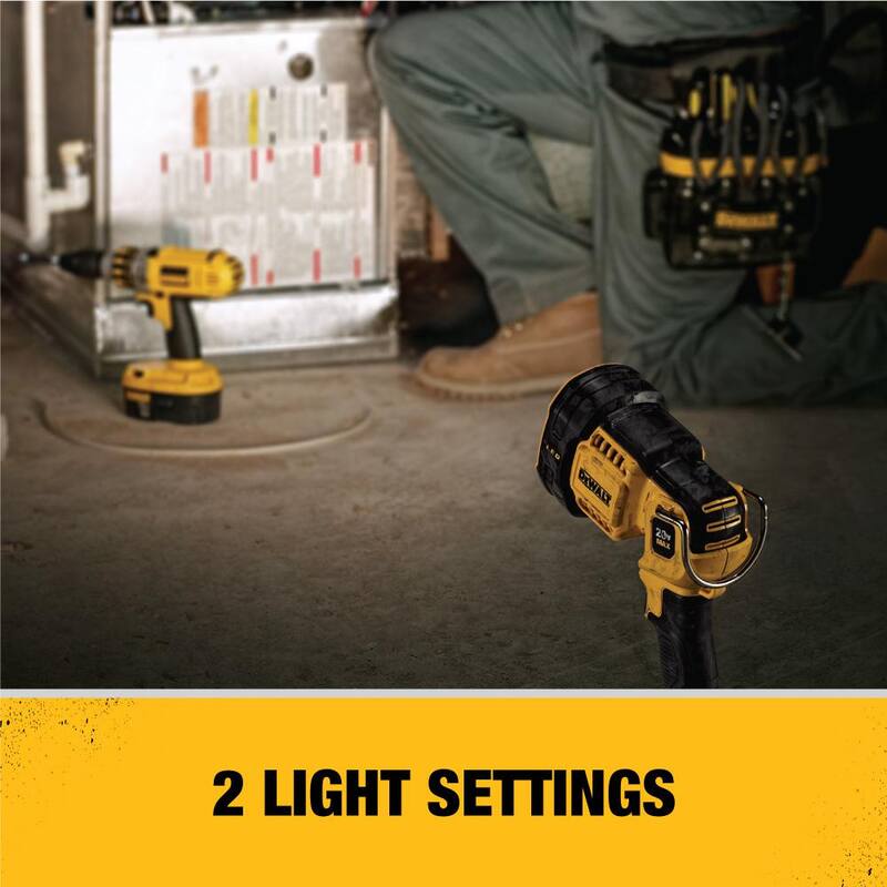 DEWALT 20V MAX Cordless 10,000 PSI Variable Speed Grease Gun and LED Jobsite Spotlight with (1) 20V 4.0Ah Battery, and Charger - DCGG571M1WCL043