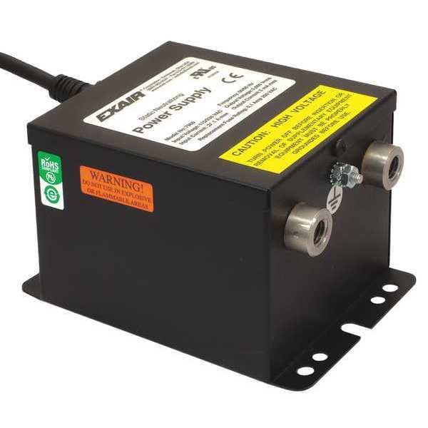 Exair Power Supply, 115/230V AC, 5000V AC, 0.005A, Flange - 7960