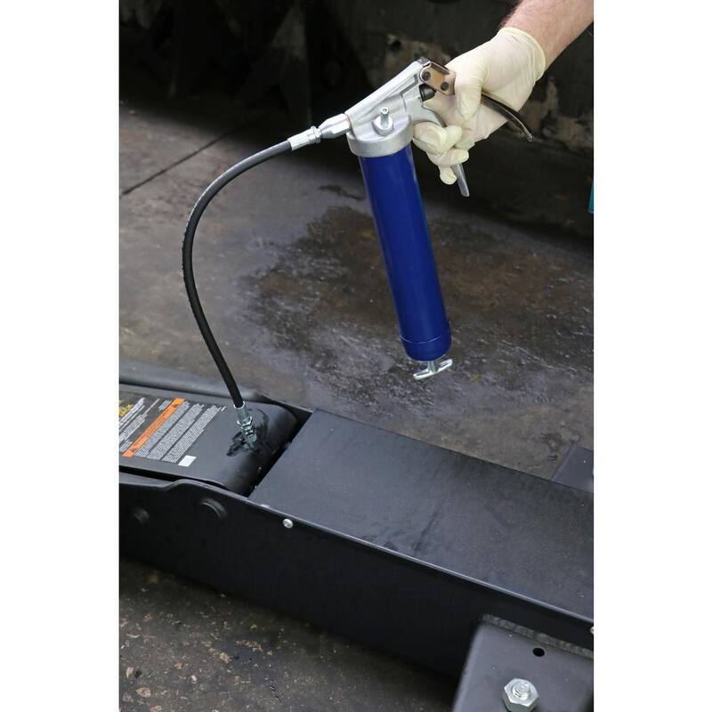 Lincoln Heavy Duty Pistol Grip Grease Gun with Whip Hose and Rigid Pipe - LIN1134