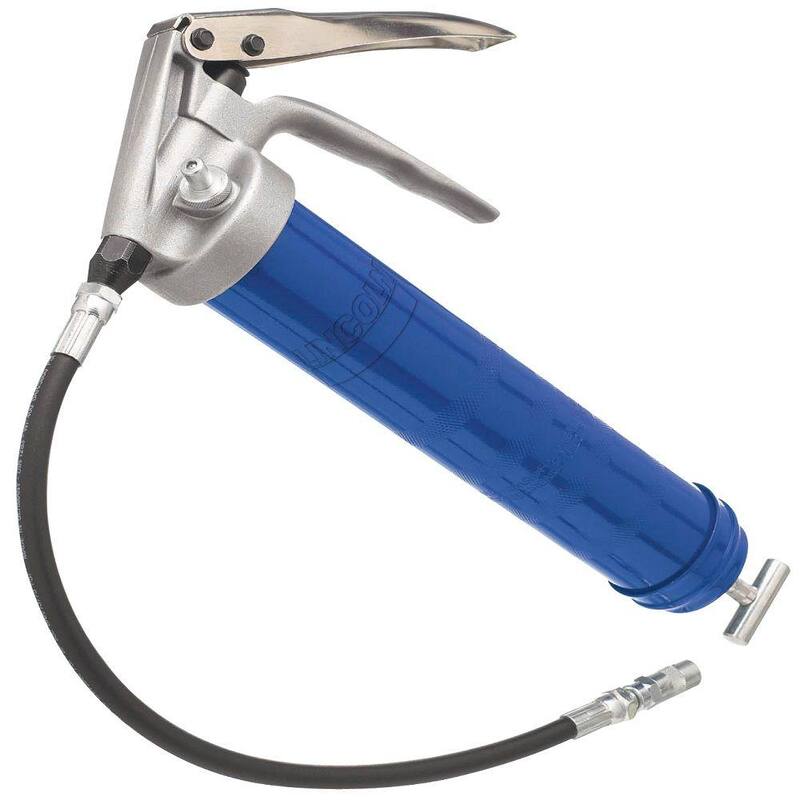 Lincoln Heavy Duty Pistol Grip Grease Gun with Whip Hose and Rigid Pipe - LIN1134