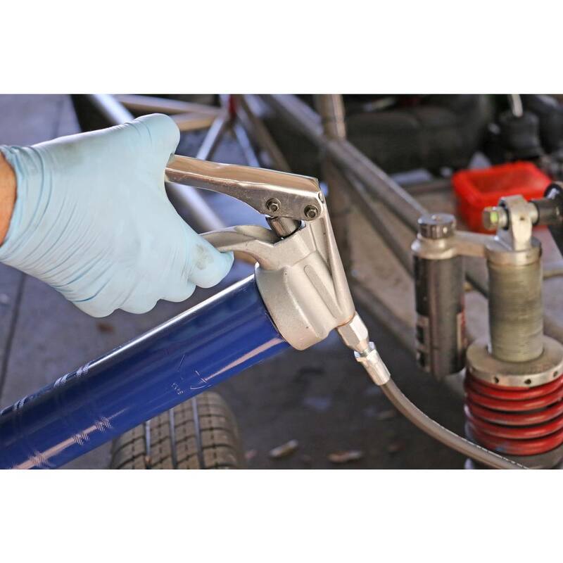 Lincoln Heavy Duty Pistol Grip Grease Gun with Whip Hose and Rigid Pipe - LIN1134
