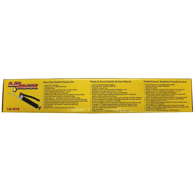 Lumax Heavy-Duty Standard Grease Gun - LX-1112