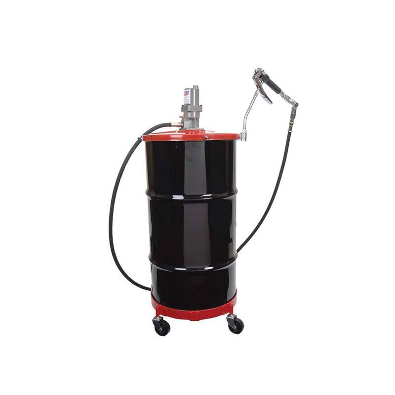 Lincoln Industrial Grease Pump Assembly for 120 lbs. Drum with Dolly - LIN4417
