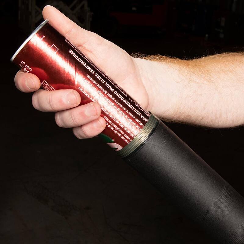 Workforce Heavy-Duty Pistol Grip Grease Gun with 12 in. Flex Extension - L1325
