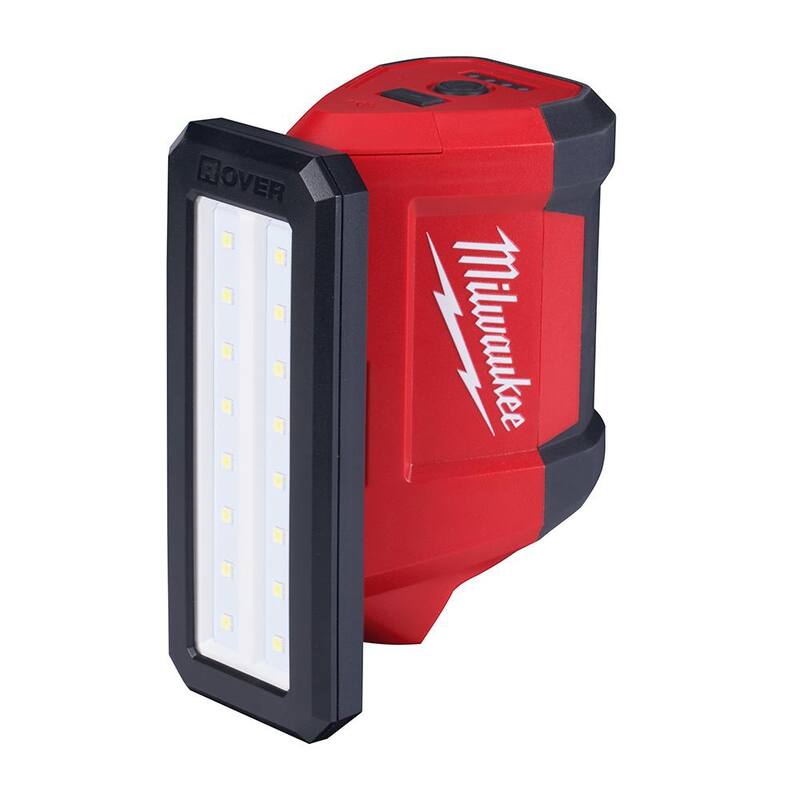 Milwaukee M12 12-Volt Lithium-Ion Cordless Grease Gun Kit with One 3.0 Ah Battery, Charger and Tool Bag w/M12 ROVER Service Light - 2446-21XC-2367-20