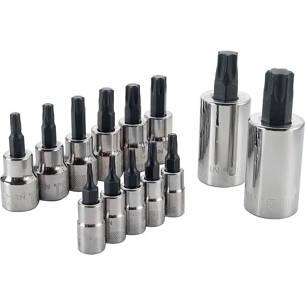 Craftsman 1/4 in, 3/8 in Drive Metric, SAE, Torx, 13 pcs - CMMT49294