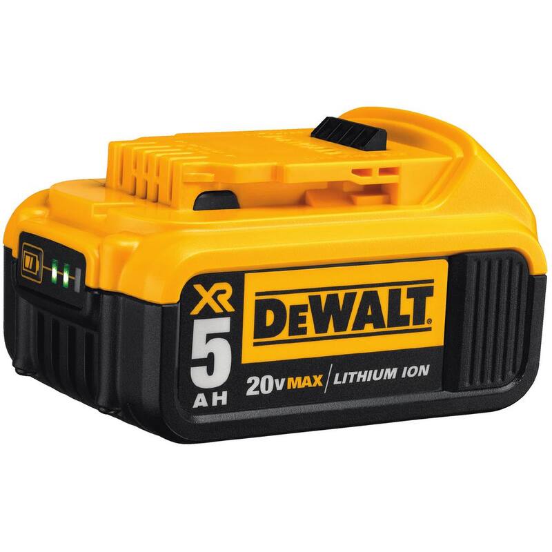 DEWALT 20-Volt Max Cordless Grease Gun (Tool-Only) with Battery Pack, Charger &  Kit Bag - DCB205CKWDCGG571B