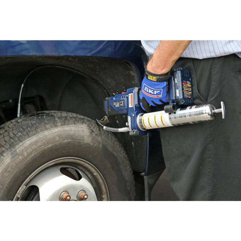 Lincoln Industrial Lincoln 1886 PowerLuber 20-Volt Lithium Ion High Pressure 2 Speed Cordless Grease Gun Single Battery - LIN1886