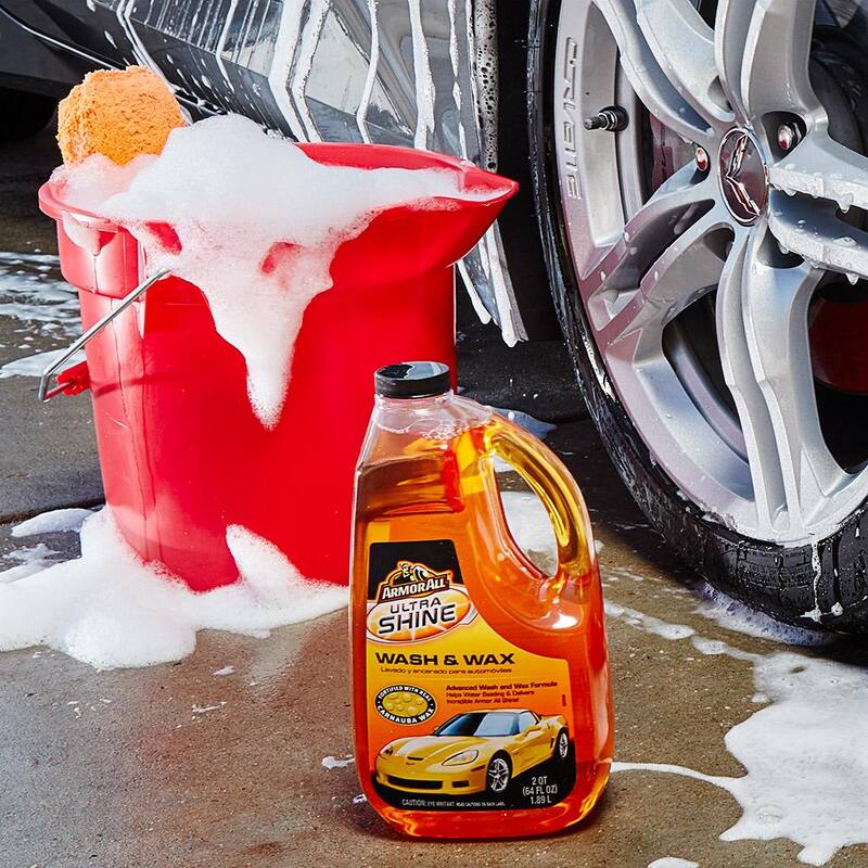 Armor All 64 fl. oz. Bottle Ultra Shine Wash and Wax - 210474