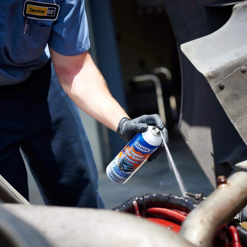 GUNK 15 oz. Original Heavy-Duty Engine Degreaser and Cleaner Spray - EB1CA/6